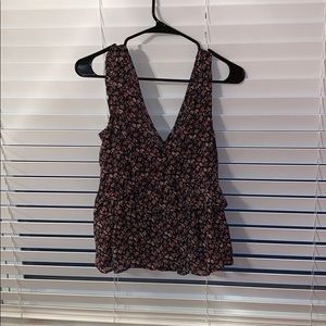 American eagle floral tank